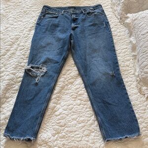 Classic Blue Straight Leg Women's Jeans